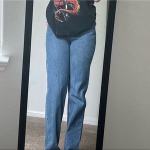 Levi 30x34 mens straight jeans